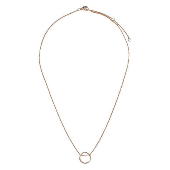 H&M Jewelry - H&M Rose-gold ring-shaped metal pendant